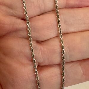 Michael Anthony 14k white gold chain
